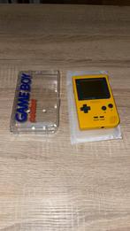 Nintendo gameboy pocket yellow + case, Ophalen of Verzenden, Zo goed als nieuw