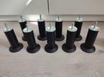 11 Meubelpoten / Bankpoten, Ophalen, Modern, strak, tijdloos, industrieel,, Minder dan 75 cm, Hoekbank