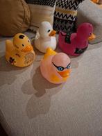 4 grote superleuke badeenden met pittig design, Ophalen of Verzenden, Gebruikt
