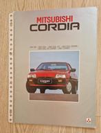 Folders Mitsubishi Cordia, Ophalen of Verzenden, Zo goed als nieuw, Mitsubishi
