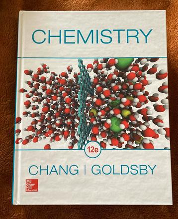 Chemistry, Chang en Goldsby (12e editie)