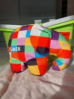 Elmer de kleurtjesolifant knuffel, Ophalen of Verzenden, Gebruikt, Olifant