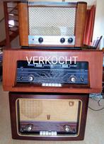 2x Vintage jaren '50 radio Philips, Erres samen €50, Ophalen of Verzenden, Gebruikt, Radio