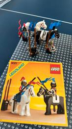 Lego 6021 compleet, boekje Jousting Knights Castle ridders, Ophalen of Verzenden, Gebruikt, Complete set, Lego
