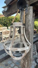 Sobere hanglamp, Huis en Inrichting, Lampen | Hanglampen, Ophalen, Hout, 50 tot 75 cm