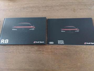 Folder Audi R8 coupé en R8 spyder 2016 beschikbaar voor biedingen