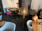 Mangohouten Staande Lamp 160cm donker bruin, Ophalen, Nieuw, Hout, 150 tot 200 cm