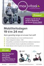 Mobiliteitsdagen, leuke kortingen op al onze scootmobielen, Ophalen, Zo goed als nieuw, Traktieweg 12 8404BA Emmeloord, 16 km/u of meer