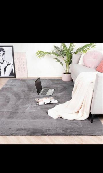 Fluffy Vloerkleed - Muisgrijs Eric Kuster Stijl - 200x290 beschikbaar voor biedingen