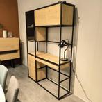 NIEUW: Xooon Workspace Modulo 135 Cm Natural, Ophalen, 200 cm of meer, Eikenhout, Nieuw