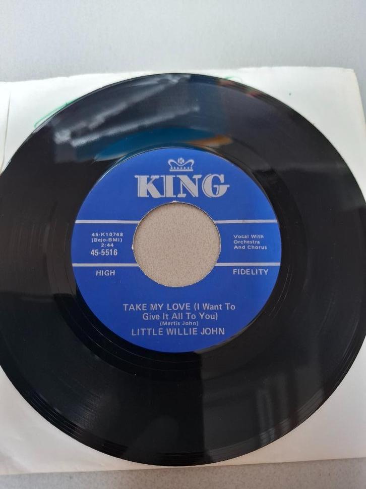 Little Willie John/Take my love 1961 USA, Cd's en Dvd's, Vinyl Singles, Gebruikt, Single, R&B en Soul, 7 inch, Ophalen of Verzenden