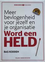 Boek: wordt een Held - Bas Kodden 2017, Nieuw, Ophalen of Verzenden, Bas Kodden, Overige onderwerpen