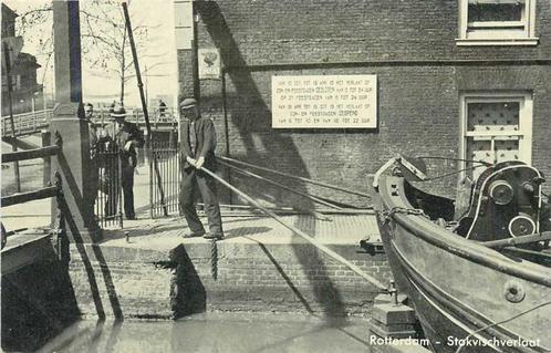 (300-474-015) Rotterdam Stokvischverlaat, Verzamelen, Ansichtkaarten | Nederland, Zuid-Holland, Verzenden