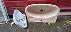 Twee wastafels, Doe-het-zelf en Verbouw, Sanitair, Ophalen, Gebruikt, Wastafel