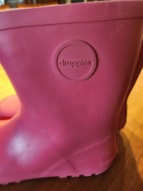 Druppies Kaplaarzen enkel hoog, Kleding | Dames, Schoenen, Zo goed als nieuw, Regenlaarzen, Roze, Ophalen of Verzenden