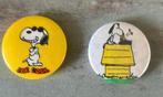Vintage snoopy button buttons Joe Cool, Verzamelen, Speldjes, Pins en Buttons, Ophalen of Verzenden, Gebruikt