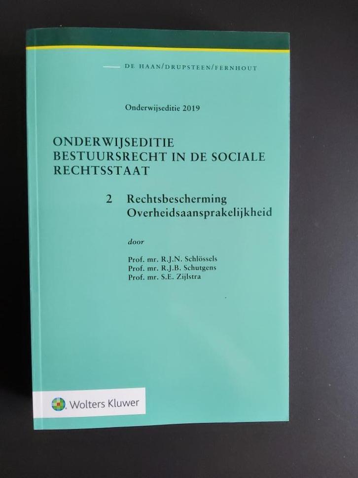 Studieboek Rechten - Bestuursrecht i/d sociale rechtstaat 2, Boeken, Studieboeken en Cursussen, Nieuw, WO, Gamma, Ophalen of Verzenden
