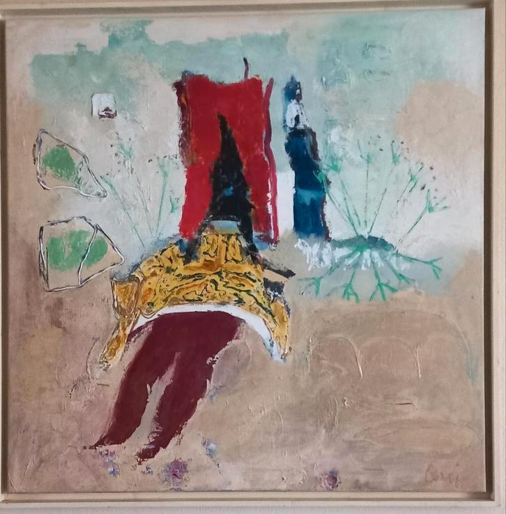 Story Part-1 : Lenie van den Bulk (Berkel en Rodenrijs 1953), Antiek en Kunst, Kunst | Schilderijen | Modern, Ophalen of Verzenden