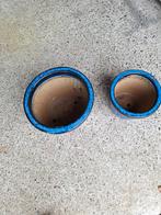 Bloempotten, Tuin en Terras, Bloempotten, Rond, Ophalen of Verzenden, Aardewerk, Minder dan 40 cm