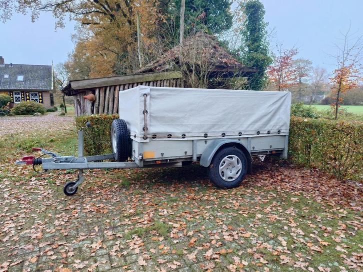 Anssems aanhangwagen met huif, Auto diversen, Aanhangers en Bagagewagens, Gebruikt, Ophalen of Verzenden