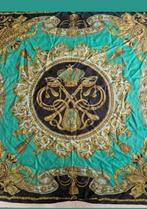 Sjaal met hermes motief, Kleding | Dames, Verzenden, Zo goed als nieuw, Maat 46/48 (XL) of groter, Sjaal