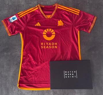 Rick Karsdorp | AS Roma | Match-Issued & Signed Shirt beschikbaar voor biedingen