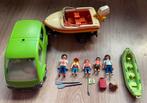 Playmobil Gezinsauto met speedboot  4144 + extra kano, Ophalen of Verzenden, Gebruikt, Complete set