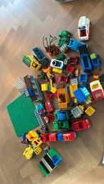 Partij duplo veel auto’s en bouwplaat, Ophalen of Verzenden, Zo goed als nieuw