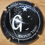 Champagnecapsule GRASSET-STERN zwart & zilver nr.05x *FOUT*, Ophalen of Verzenden, Nieuw, Frankrijk, Champagne