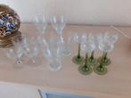 Glazen, Antiek. Vanaf 2,00 p.s of in 1 koop slechts 53 euro, Antiek en Kunst, Antiek | Glas en Kristal, Ophalen