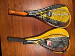 Squashracket en balletje, Sport en Fitness, Squash, Ophalen of Verzenden, Zo goed als nieuw, Racket, Met hoes
