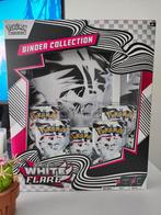 White Flare Binder Box 5 booster pack ETB Booster Bundle, Ophalen of Verzenden, Nieuw, Boosterbox, Foil