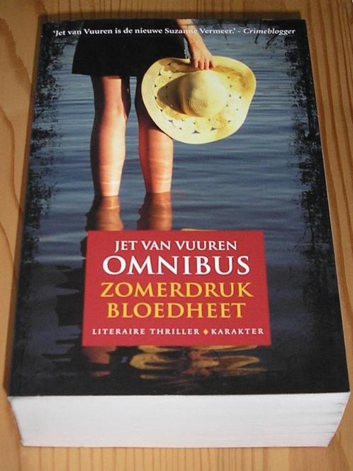 Omnibus Zomerdruk & Bloedheet - Jet van Vuuren, Boeken, Thrillers, Gelezen, Nederland, Ophalen of Verzenden