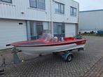 Mooie placom met 8pk 2t, Watersport en Boten, Speedboten, Ophalen, Zo goed als nieuw, Minder dan 70 pk, 3 tot 6 meter