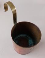 mooie vintage koperen 1 liter maatkan - fraaie nostalgie!, Antiek en Kunst, Ophalen, Koper