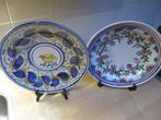 Oude spaanse majolica Manises borden, Ophalen of Verzenden