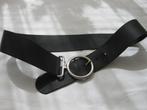 Leren Zwarte Riem Vera pelle XL Nieuw, 5 cm of meer, Ophalen of Verzenden, Echt leder, Zwart