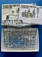 Tamiya	35384	Zündapp KS600 Motorcycle & Sidecar	1/35, Ophalen of Verzenden, Nieuw, 1:32 tot 1:50, Italeri