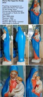 Maria met appel Jezus beeldje, Verzamelen, Ophalen, Zo goed als nieuw, Beeld(je)