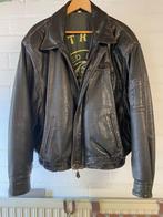 Leren jas / (Motorjas), Ophalen, Zo goed als nieuw, Maat 46/48 (XL) of groter, Bruin
