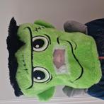 Frankenstein halloween verkleed pluche masker, Ophalen of Verzenden, Zo goed als nieuw, Jongen of Meisje