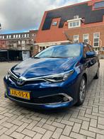 Toyota Auris Executive 1.8 Hybrid 2017 pnrmdak Aut  99000 km, Auto's, Euro 6, 4 cilinders, Blauw, Leder en Stof