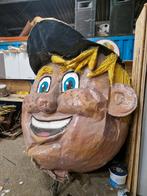 Grote Carnaval Kop -voor een Kratje Bier, Ophalen of Verzenden, Carnaval