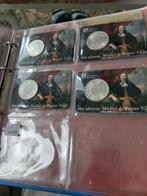 4x coincards michiel de ruiter, Koningin Beatrix, Zilver, Euro's, Verzenden