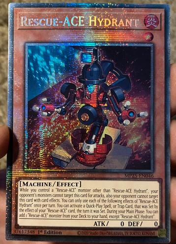 Yu-Gi-Oh! Rescue-ACE Hydrant MP25 1st Ed Starlight Rare ! beschikbaar voor biedingen