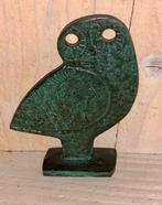 Bronzen Uiltje 8,5 cm hoog, Antiek en Kunst, Antiek | Koper en Brons, Ophalen of Verzenden