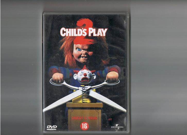 DVD Child's Play 2 (€7,5 inclusief verzendkosten), Cd's en Dvd's, Dvd's | Horror, Gebruikt, Verzenden
