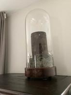 Decoratieve stolp met houten voet - 50cm hoog, Antiek en Kunst, Ophalen