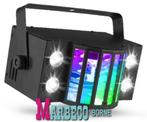 StrobeDerby 2-IN-1 Party effect, Derby, Stroboscoop, Afstand, Muziek en Instrumenten, Nieuw, Info@marbeco.nl, Kleur, BeamZ