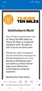 Tilburg 10 miles, Tickets en Kaartjes, Eén persoon